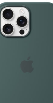 iPhone 16 pro pacific green silicone case